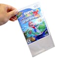 BOXPRO® Crystal Clear Protector for DVD, Wii™, PS2, Xbox & GameCube Case - 7-9/16" L x 5-7/16" W x 11/16" Hgt. (Package of 10)