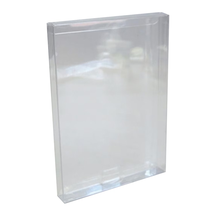 BOXPRO® Crystal Clear Protector for DVD, Wii™, PS2, Xbox & GameCube Case - 7-9/16" L x 5-7/16" W x 11/16" Hgt. (Package of 10)