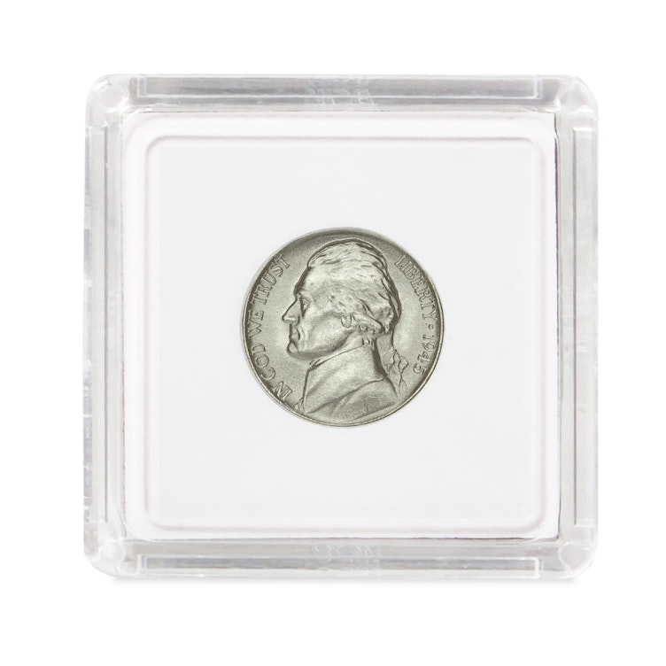 BCW® 2" x 2" Nickel Coin Snap Holder