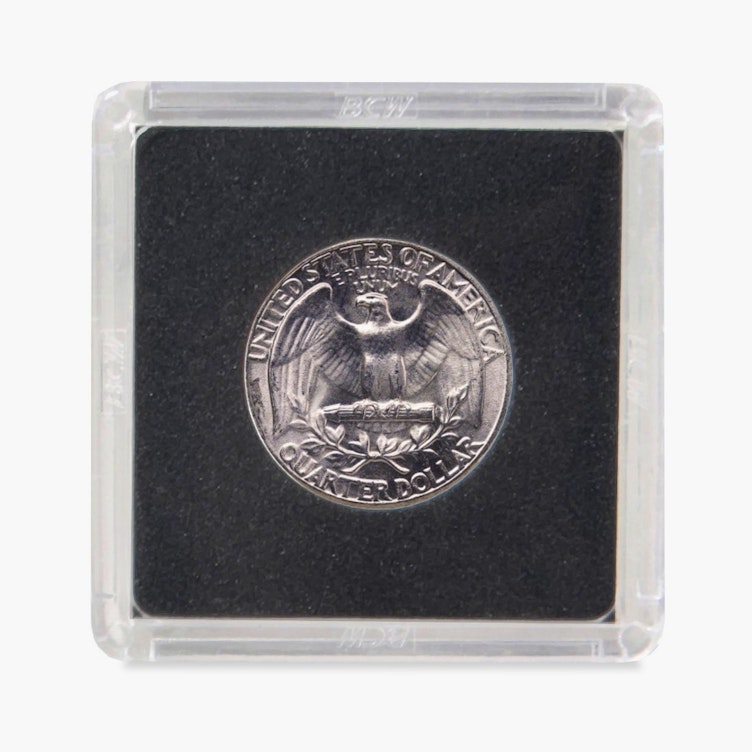 BCW® 2" x 2" Quarter Coin Snap Holder