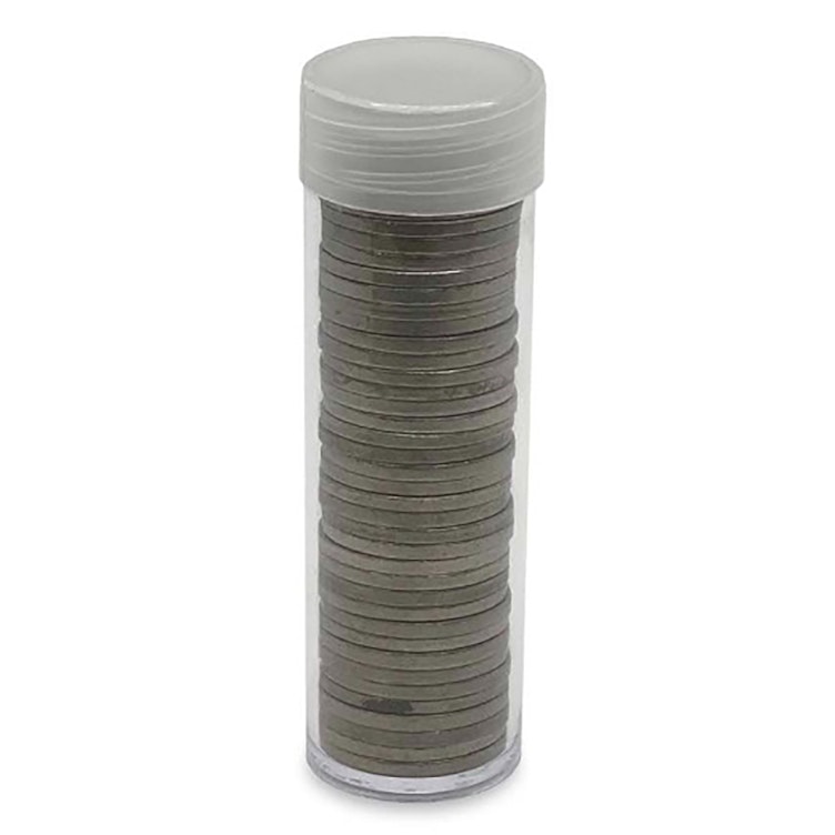 BCW® Nickel Coin Tube (Pack of 100)