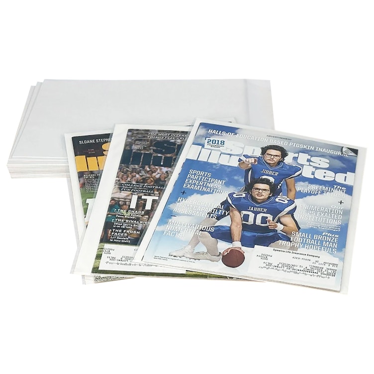 BCW® Premade  8-3/4” Magazine Bag & Board for Standard Magazines (Pack of 25)