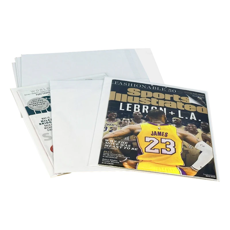 BCW® Premade  8-3/4” Resealable Magazine Bag & Board for Standard Magazines (Pack of 25)
