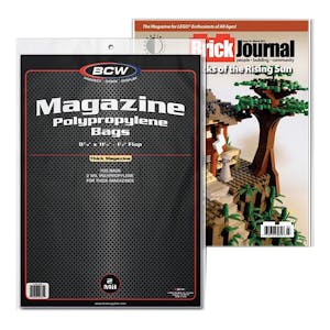 BCW® 8-7/8” Magazine Bag for Thick Magazines (Pack of 100)