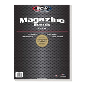 BCW® Magazine Backing Board (Pack of 100)