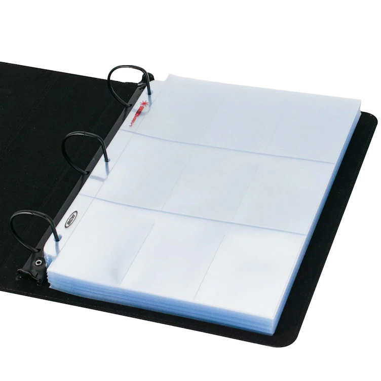 BCW LaserWeld Page - 9 Pocket (Box of 100) | U.S. Plastic Corp. BCW LaserWeld Page - 9 Pocket (Box of 100) | U.S. Plastic Corp.