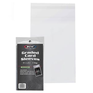 BCW® Resealable Graded Card Sleeve (Pack of 100)