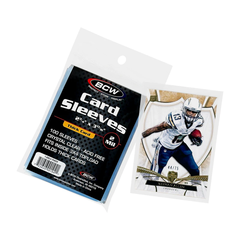 bcw thick card sleeves Amazon.com: BCW Thick Card Topload Holder | Holds Relic, Patch, and Jersey Cards | Protective Card Sleeves for Collectibles and Trading Cards