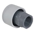 1/2" NPT Gray & White Schedule 40 PVC Female Threaded Tank Vent Cap