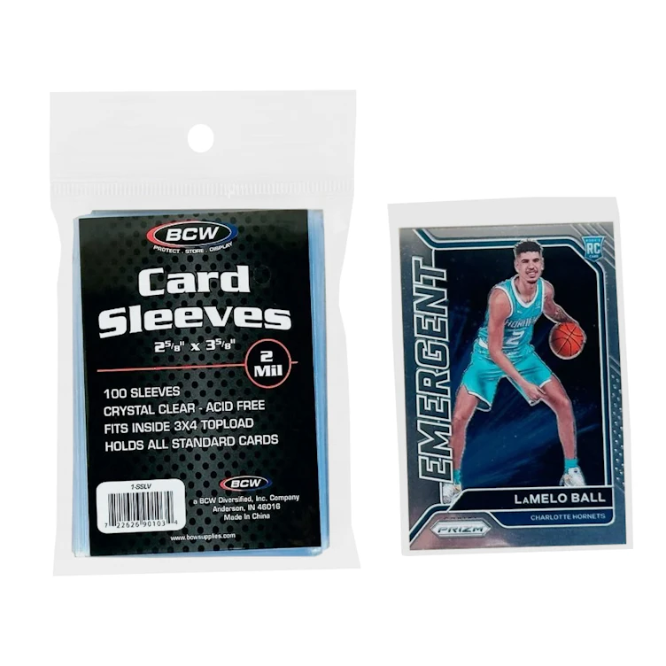 BCW Standard Card Sleeve (Pack of 100) | U.S. Plastic Corp. BCW Standard Card Sleeve (Pack of 100) | U.S. Plastic Corp.