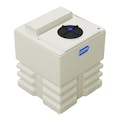 340 Gallon Natural LLDPE Square Gemini² Dual Containment® Tank (1.5 Specific Gravity) with 16" Twist Lid & Ribbed Bottom - 46" L x 46" W x 57-3/8" Hgt.