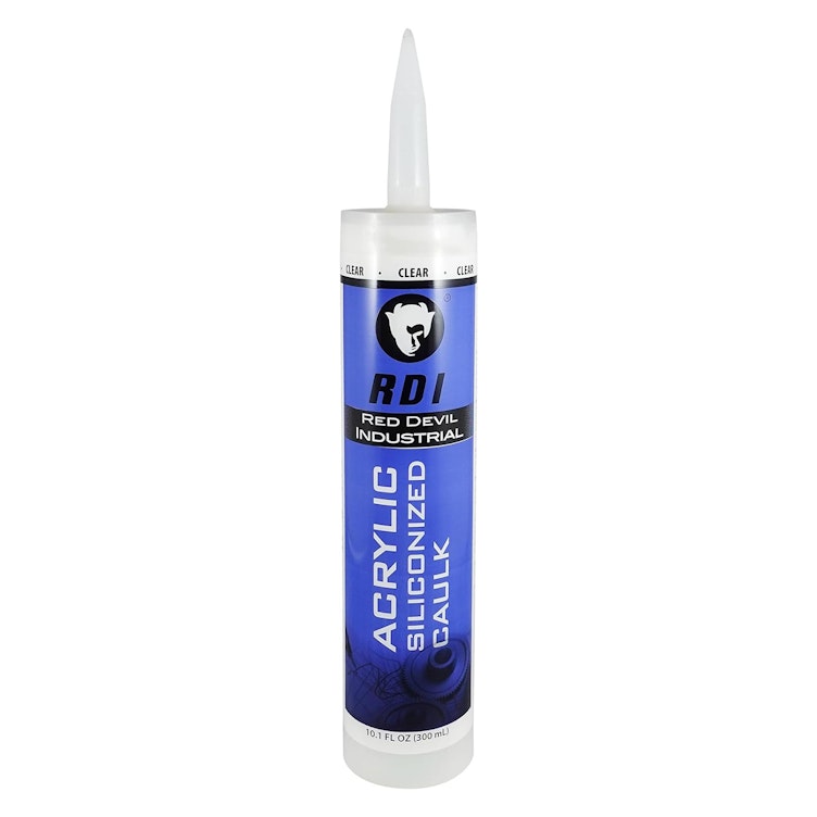 10.1 oz. Clear Siliconized Acrylic RD PRO® 35-Year Caulk - Cartridge