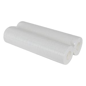 Spun Polypropylene Water Filter Cartridges - 2-1/2" x 9-7/8" (Package of 2)