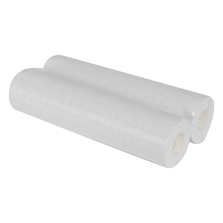 Spun Polypropylene Water Filter Cartridges - 2-1/2" x 9-7/8" (Package of 2)