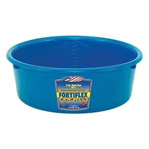 5 Quart Teal Blue Mini Pan