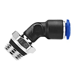 SWIFTFIT 85 Series Nylon Push-to-Connect Male 45° Swivel Elbow Fittings