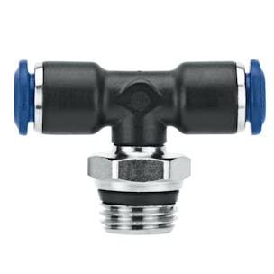 SWIFTFIT 85 Series Nylon Push-to-Connect Male Branch Swivel Tee Fittings