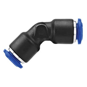 SWIFTFIT 85 Series Nylon Push-to-Connect 45° Union Elbow Fittings