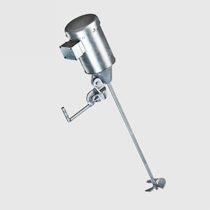 Stainless Steel Clamp-Mounted Drum Mixers