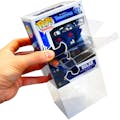 BOXPRO® Crystal Clear APET Box Protector for 4" Funko® POP Box - 4-5/8" L x 3-5/8" W x 6-3/8" Hgt. (Package of 25)