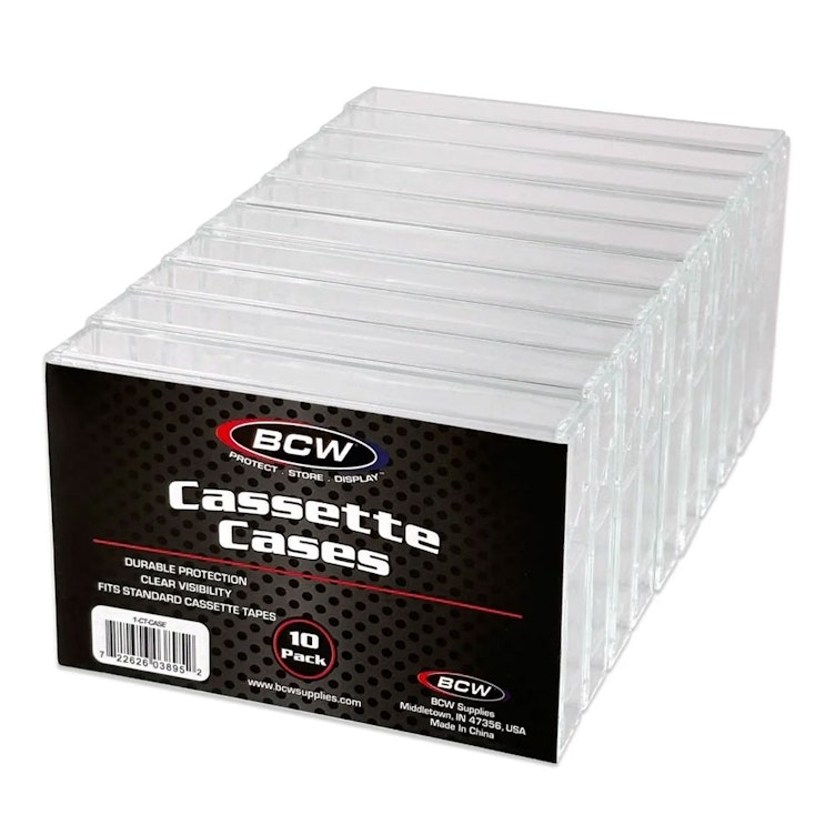 Cassette Tape Storage Cases