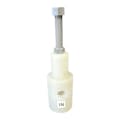 1/4" Threaded Natural Polypropylene Pressure Relief Valve - 15 psi to 75 psi