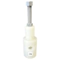 1/4" Threaded Natural Polypropylene Pressure Relief Valve - 60 psi to 120 psi