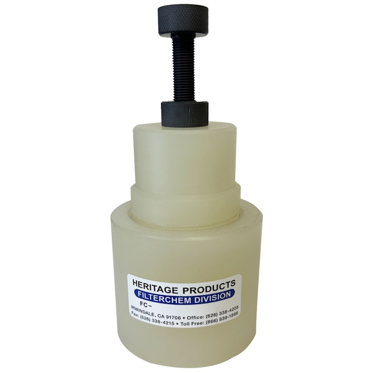 3/4" Threaded Natural Polypropylene Pressure Relief Valve - 5 psi to 80 psi