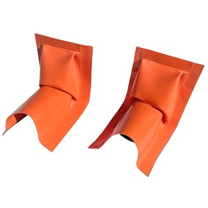 Ultra-Berm Builder® Plus Wall End - 8" L Legs x 6" W x 4" Hgt. (Set of 2)