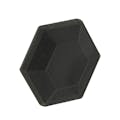 1-1/2" Dia. Black ABS H2X Hollow Floating Hexagon - Case of 200