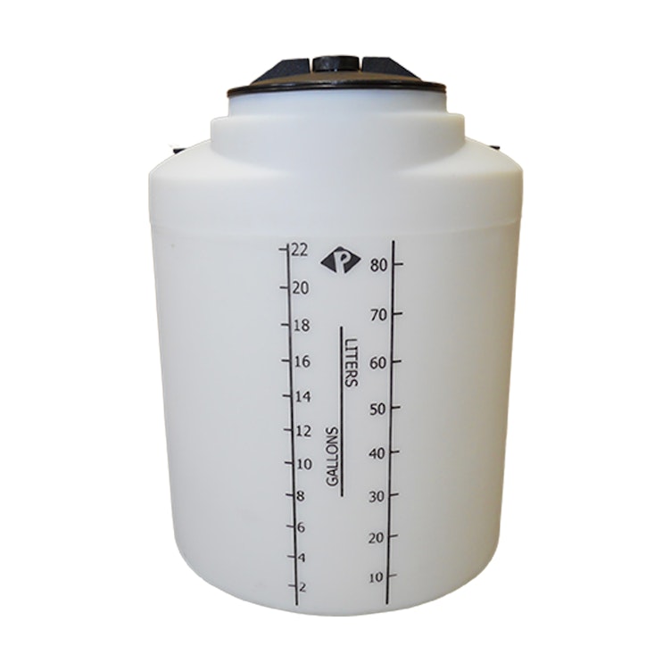 300 Gallon Natural XLPE ProChem® Process Chemical Tank (1.9 Specific Gravity) with 8" Lid - 35" Dia. x 78" Hgt.