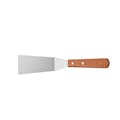 Stainless Steel Grill Turner with Wood Handle - 4.25" x 2.125" Blade