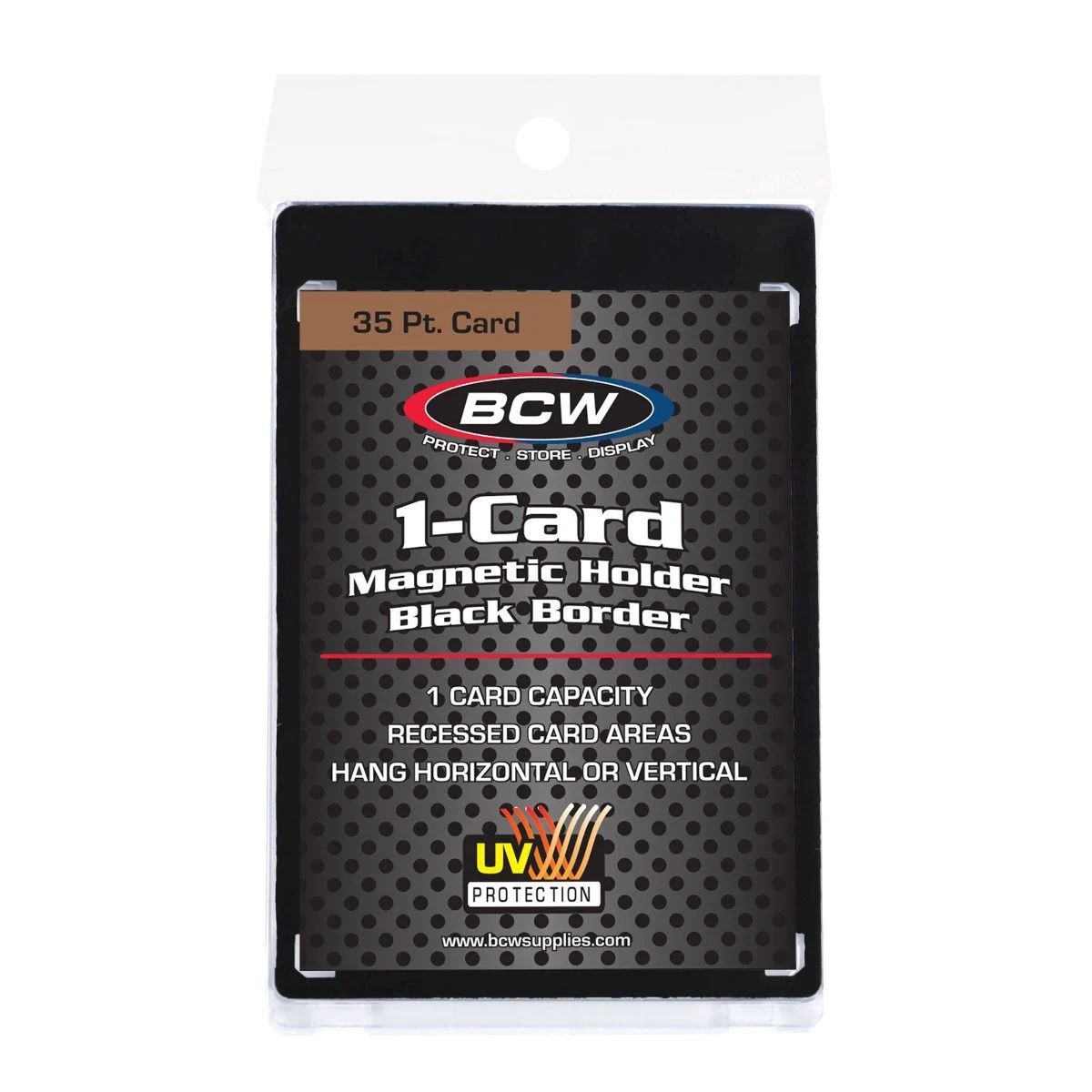 BCW® 35 pt One Touch Magnetic Card Holder | U.S. Plastic Corp.