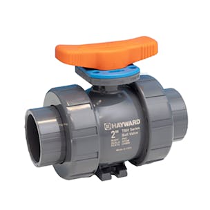 Hayward® PFAS-Free TBH Series True Union Ball Valves