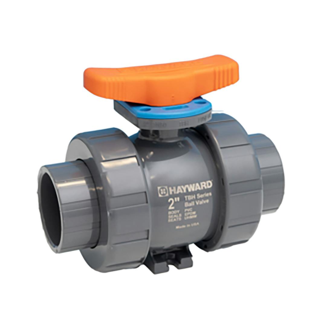 Hayward<sup>®</sup> PFAS-Free TBH Series True Union Ball Valves
