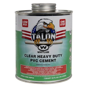 TALON™ Low VOC Clear Heavy-Duty PVC Cement