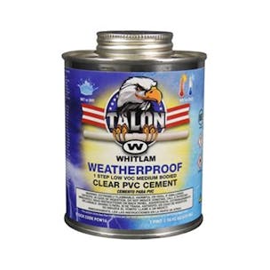 TALON™ Weatherproof Low VOC Medium-Bodied Wet/Dry PVC Cement