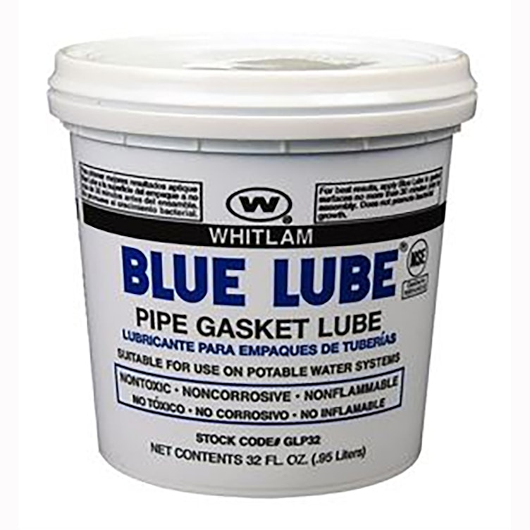 BLUE LUBE® Polymer-Based Pipe Gasket Lube