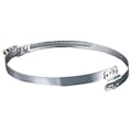 0.5" (13mm) x 0.63" (16mm) Stainless Steel Duct Hose Bridge Clamp