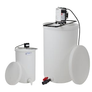 Tamco® Tank with Portable Mixer Packages