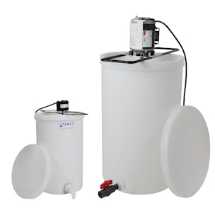 Tamco® Tank with Portable Mixer Packages