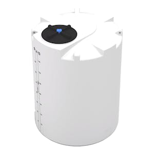 400 Gallon Natural MDLPE ProChem® Process Chemical Tank (1.5 Specific Gravity) with 16" Lid - 47" Dia. x 62" Hgt.