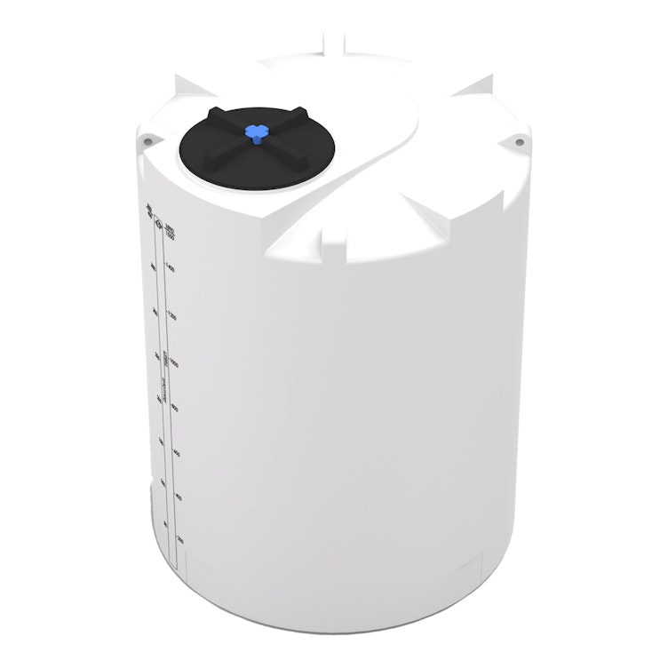 400 Gallon Tan XLPE ProChem® Process Chemical Tank (1.9 Specific Gravity) with 16" Lid - 47" Dia. x 62" Hgt.