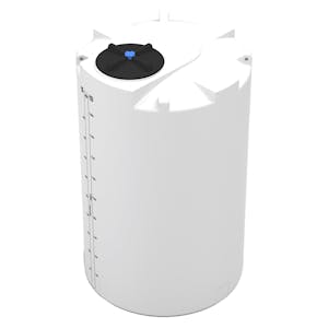 500 Gallon Natural MDLPE ProChem® Process Chemical Tank (1.5 Specific Gravity) with 16" Lid - 47" Dia. x 76" Hgt.