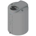 75 Gallon Dark Gray MDLPE ProChem® Potable Water Tank (1.0 Specific Gravity) with Bottom Port & 8" Lid - 27" Dia. x 40" Hgt.