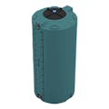 300 Gallon Green MDLPE ProChem® Potable Water Tank (1.0 Specific Gravity) with Top & Bottom Port & 16" Lid - 35" Dia. x 78" Hgt.