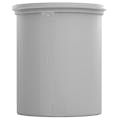 400 Gallon Natural MDLPE Cylindrical ProChem® Open Top Process Chemical Tank (1.5 Specific Gravity) with 52" Cover - 47" Dia. x 59" Hgt.