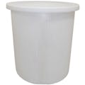 100 Gallon Natural XLPE Cylindrical ProChem® Open Top Process Chemical Tank (1.5 Specific Gravity) with 33-7/8" Cover - 30" Dia. x 37-1/2" Hgt.