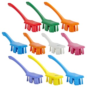Vikan® Color-Coded UST Hand Brushes with Handles