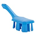 Blue Polypropylene Vikan® UST Hand Brush with Stiff Polyester Bristles & Short Handle